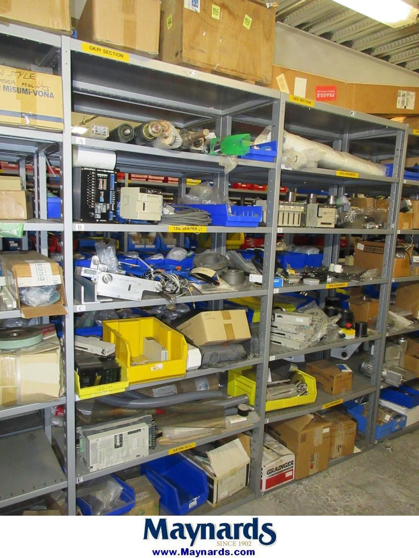 Large Lot of Electrical Controls, PLC's, Drives & Remaining Contents of Maint. Parts Crib - Image 3 of 107