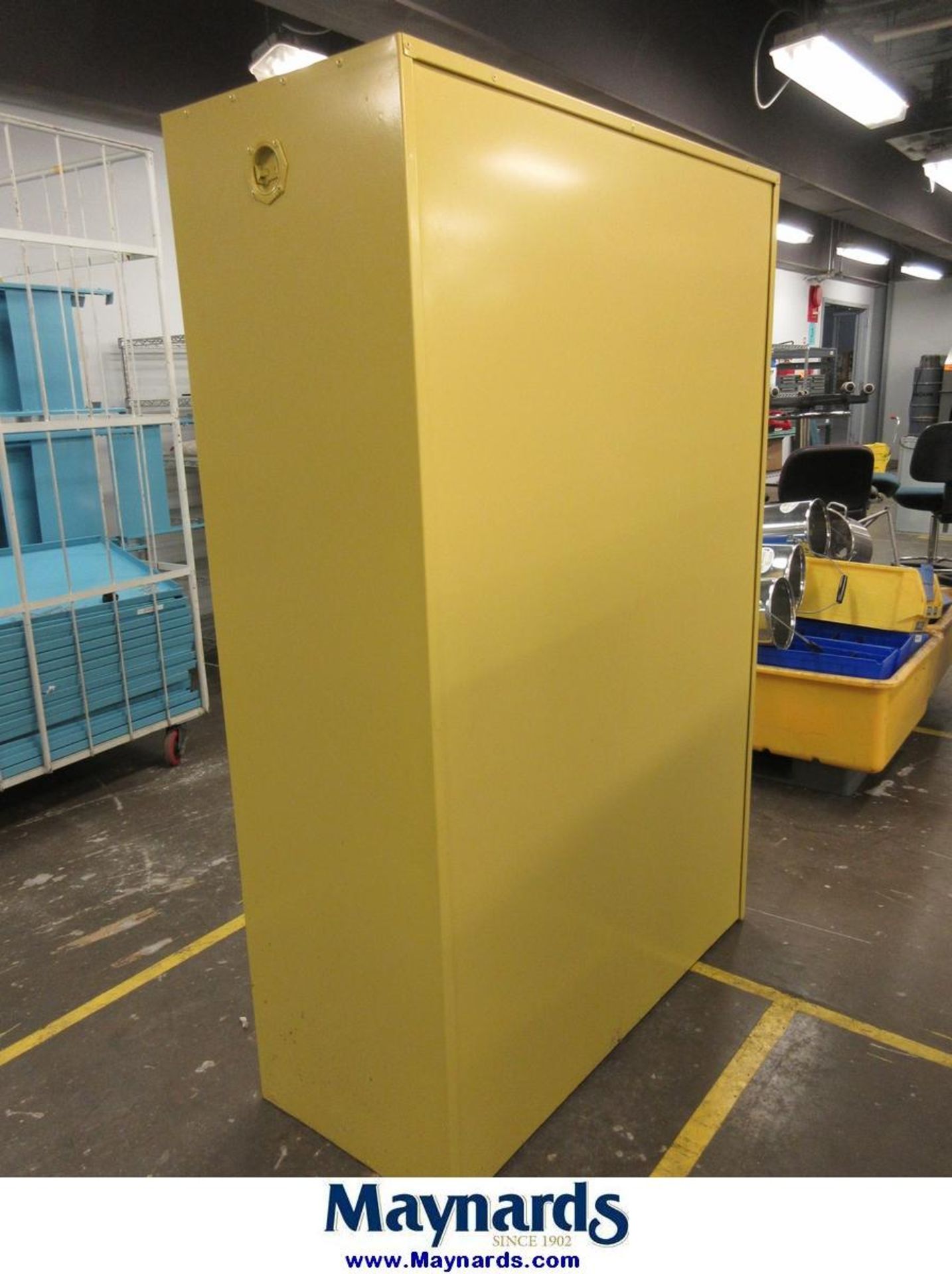 Eagle MFG CO. Model-4510 Heavy Duty Flammable Liquid Storage Cabinet - Image 2 of 2