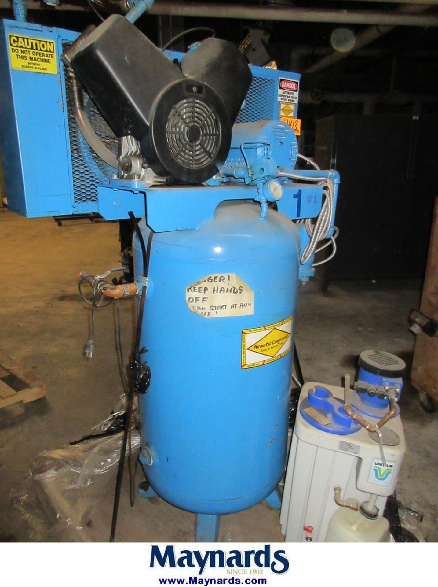 5-HP Vertical Tank Mounted Air Compressor