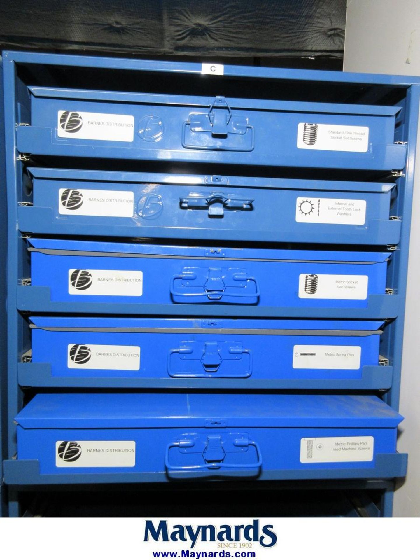 (3) Bolt Bins and (6) Multi Drawer Organizers of Assorted Hardware - Image 3 of 32