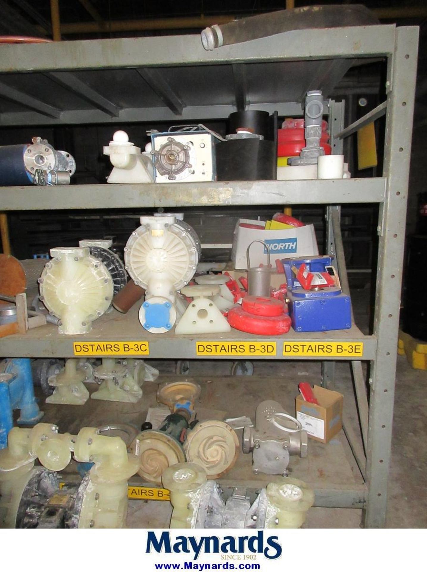 (1) Section of Racking with Assorted Diaphragm and Electric Centrifugal Pumps - Bild 9 aus 12