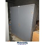 60"x24"x72" Heavy Duty 2-Door Storage Cabinet