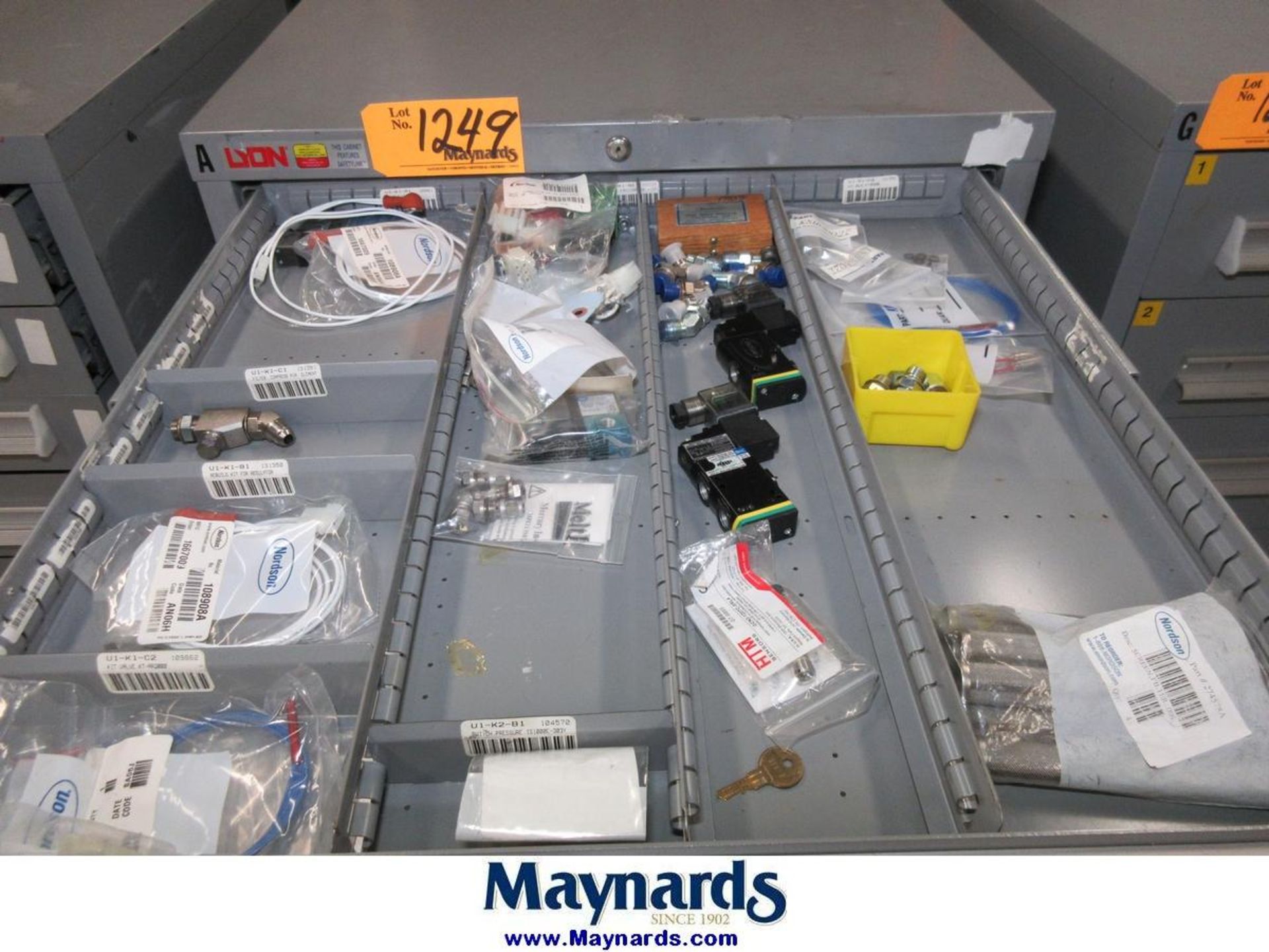 Lyon Safetylink 10-Drawer Heavy Duty Storage Cabinet - Image 3 of 13