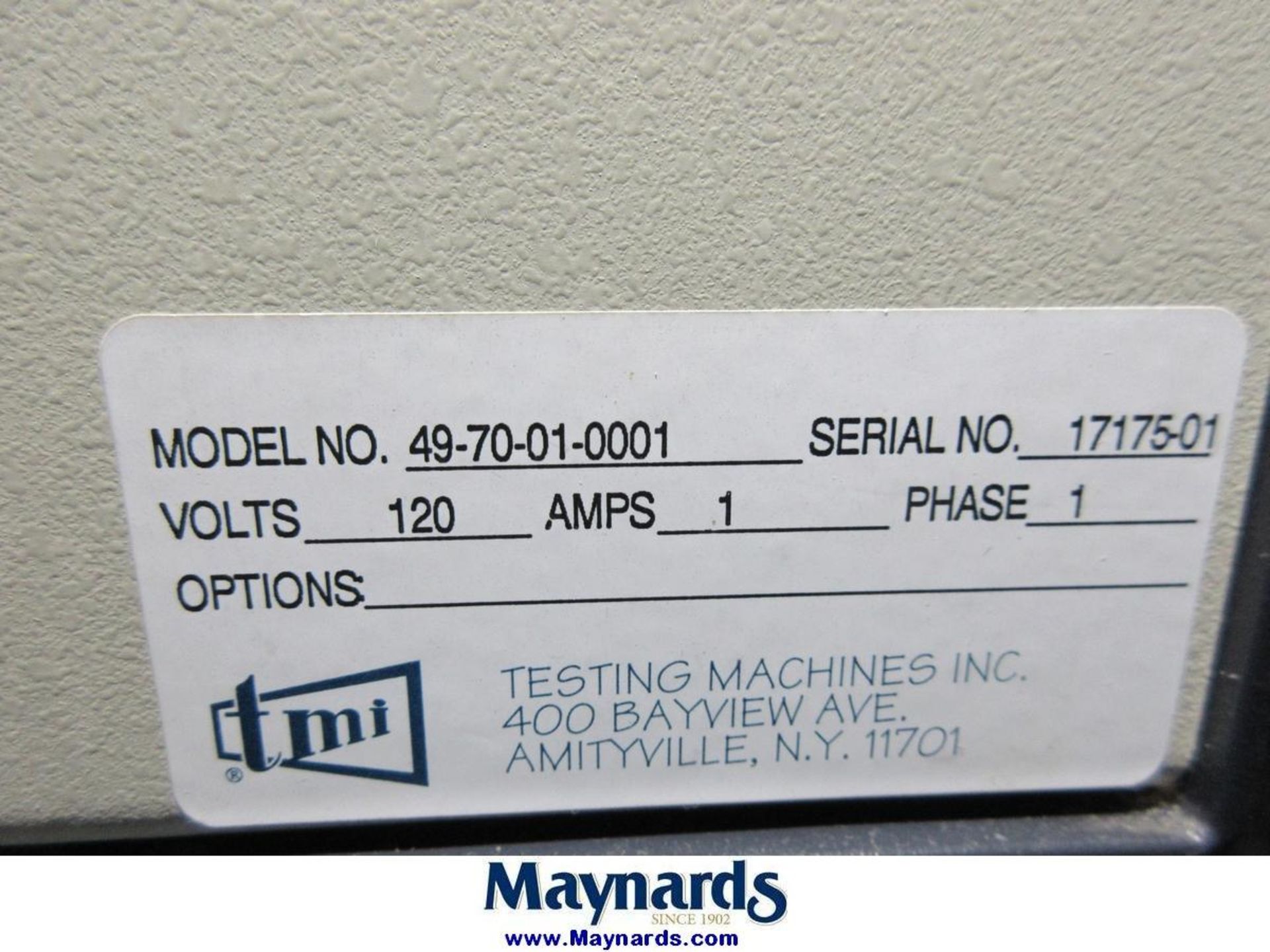 Testing Machines Inc 49-70-01-0001 Digital Micrometer - Image 5 of 5
