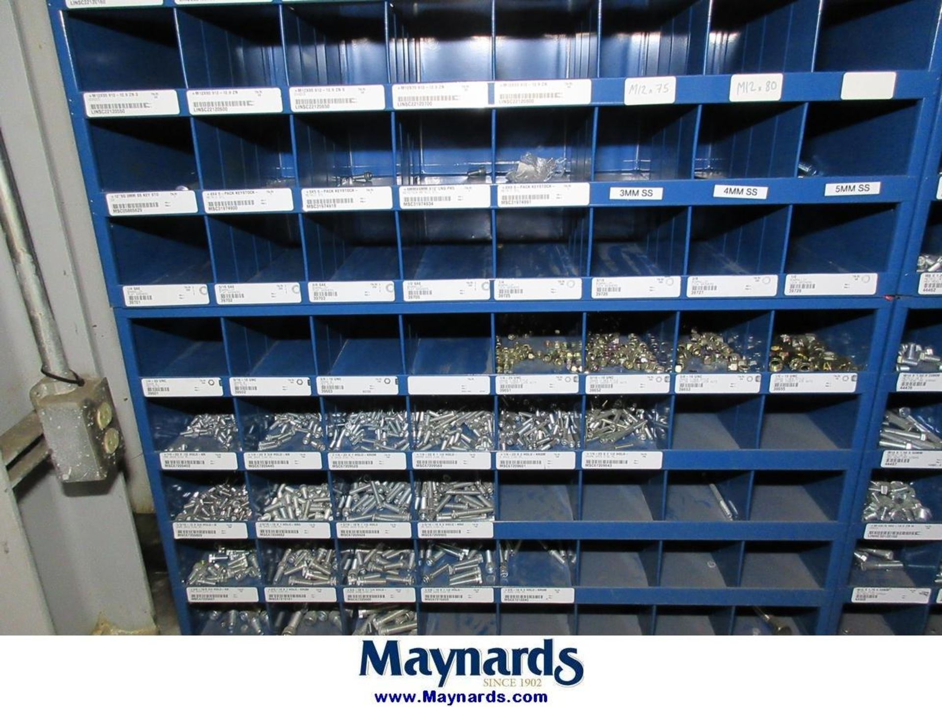 (3) Bolt Bins and (6) Multi Drawer Organizers of Assorted Hardware - Image 14 of 32