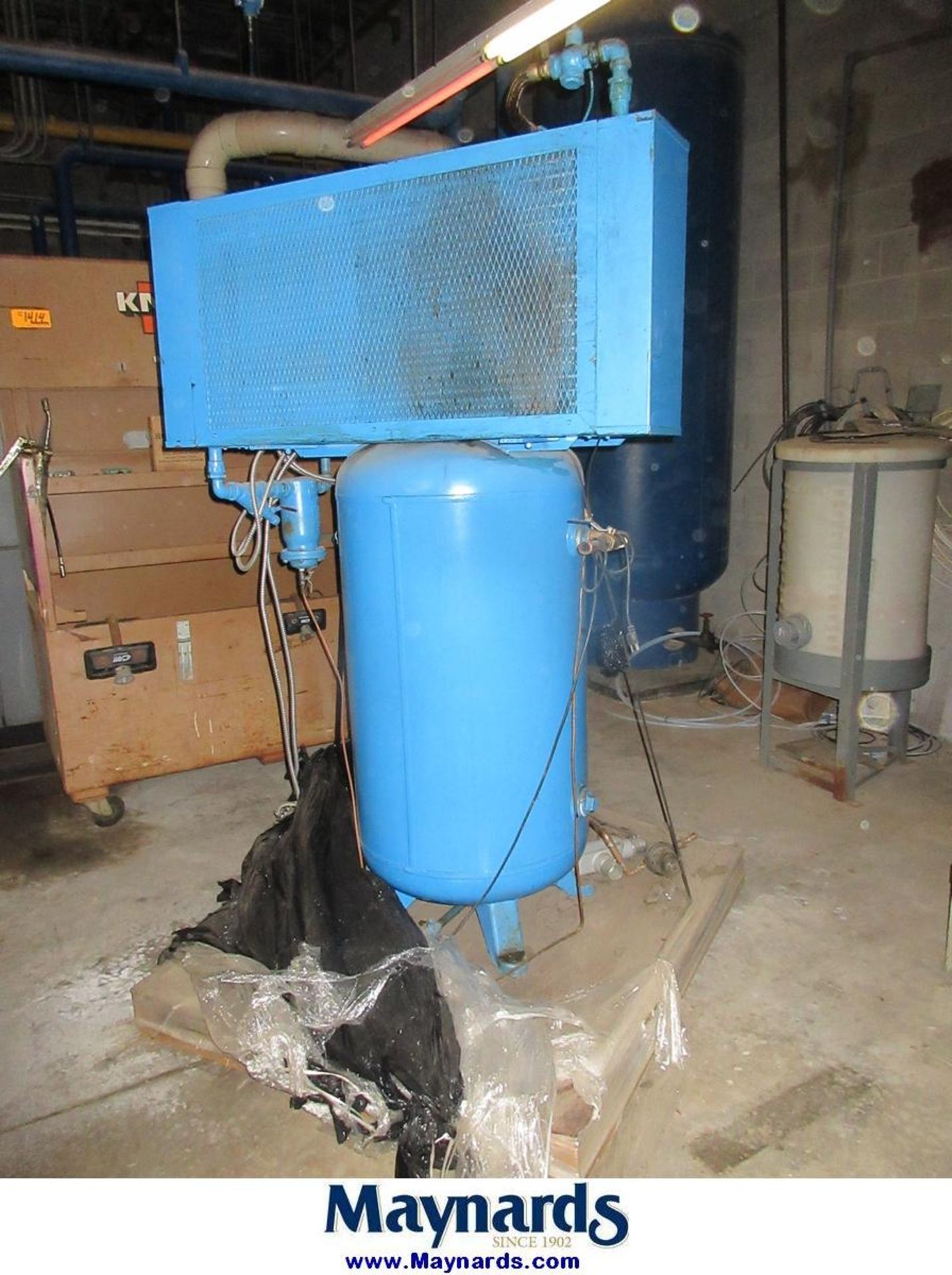 5-HP Vertical Tank Mounted Air Compressor - Image 4 of 7