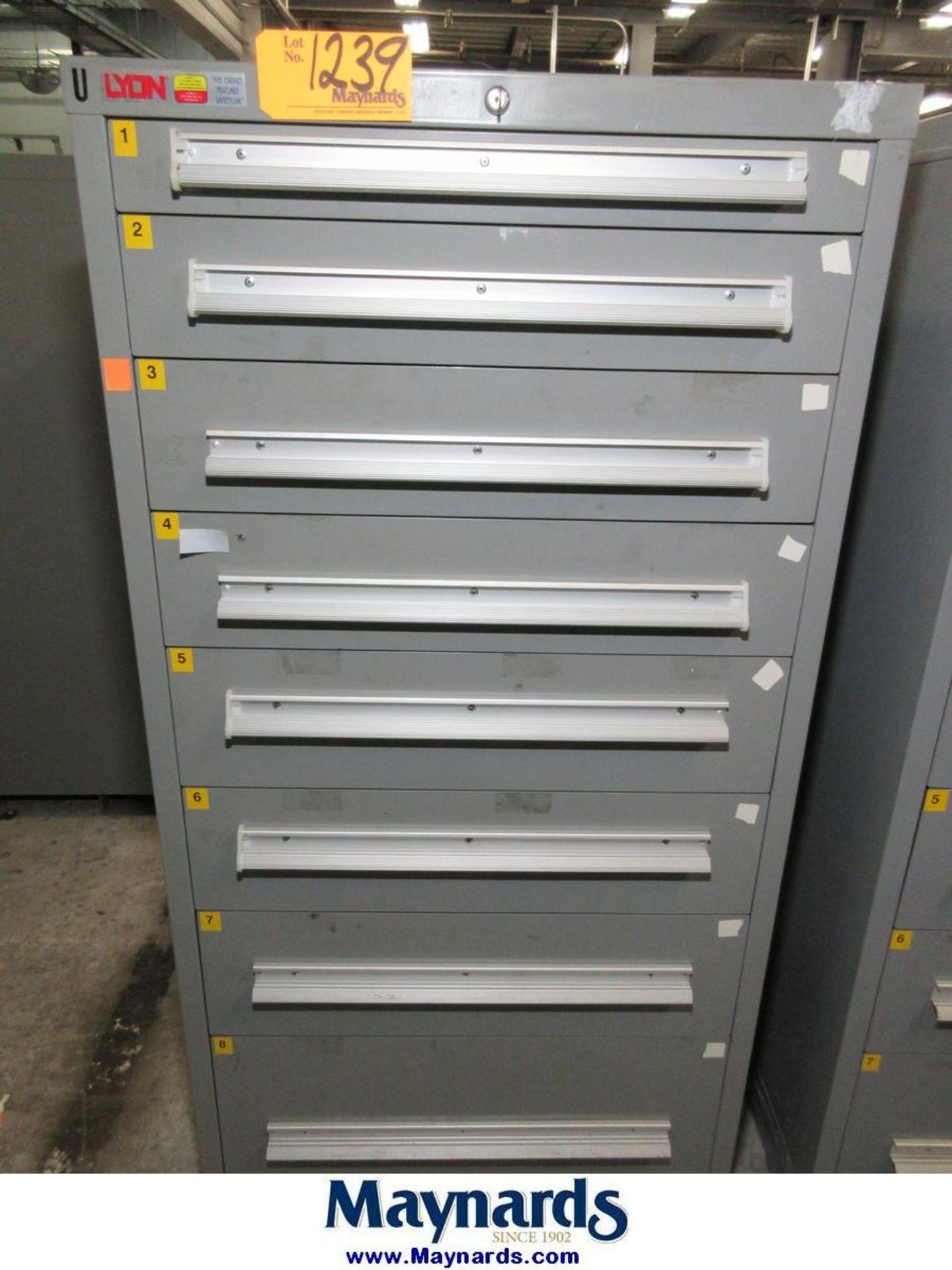 Lyon Safetylink 8-Drawer Heavy Duty Storage Cabinet - Image 2 of 6