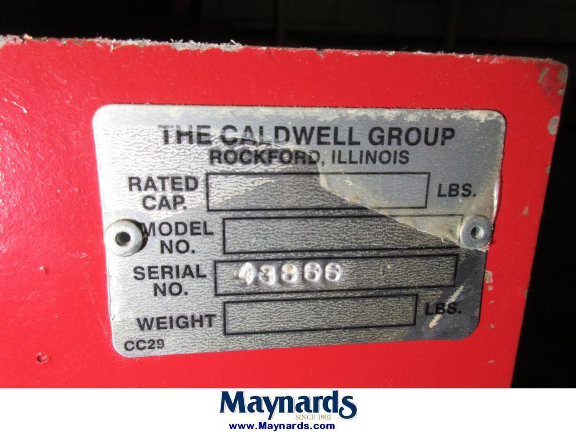 Caldwell Group Univac 330 Vacuum Lifter - Image 4 of 4