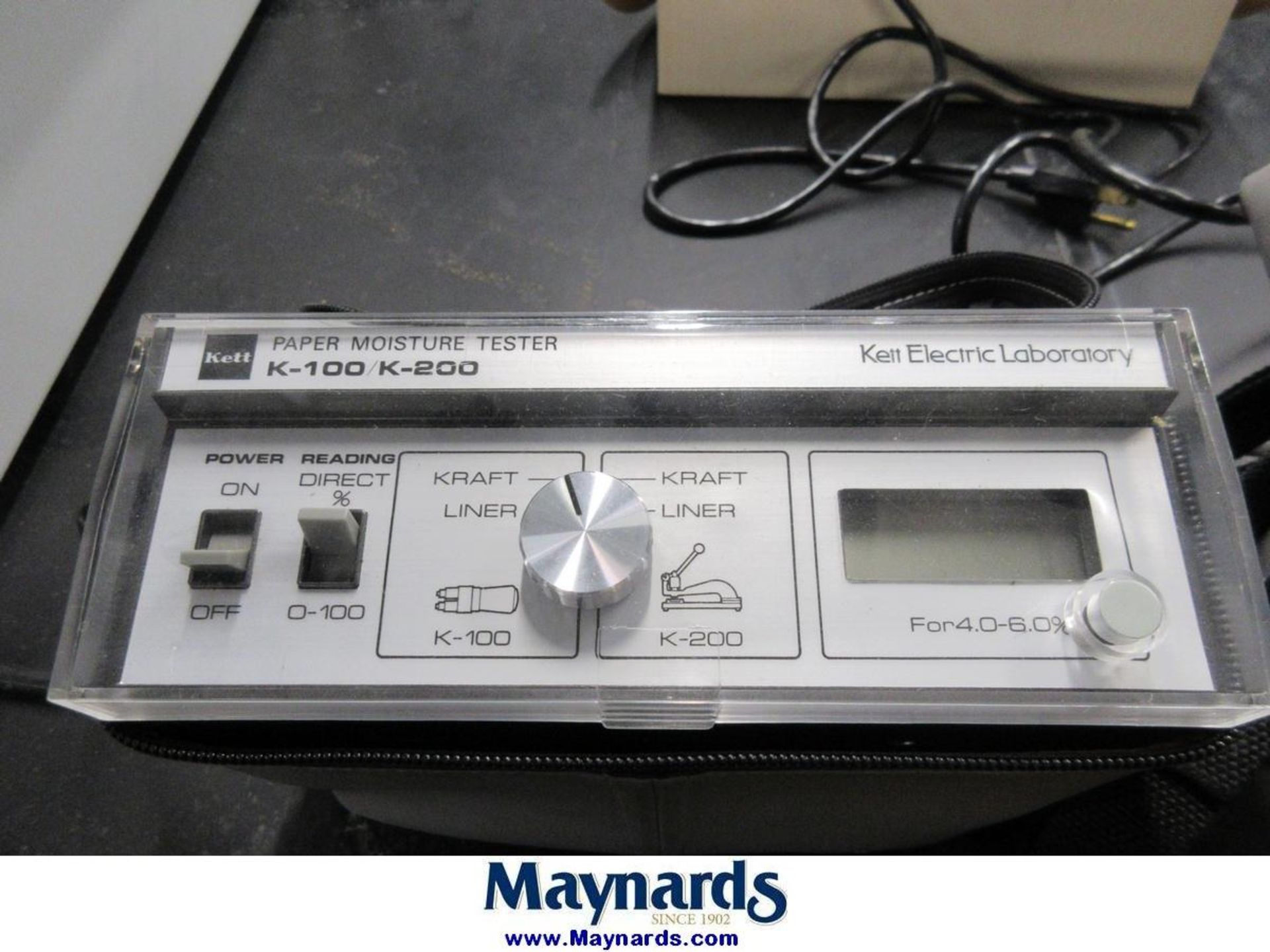 Kett Electric Laboratory K100/K200 Paper Moisture Testers - Image 4 of 5