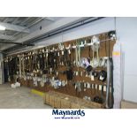 Peg Board with Large Assortment of Drive Belts