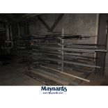 Double Sided Cantilever Rack with Assorted Pipe