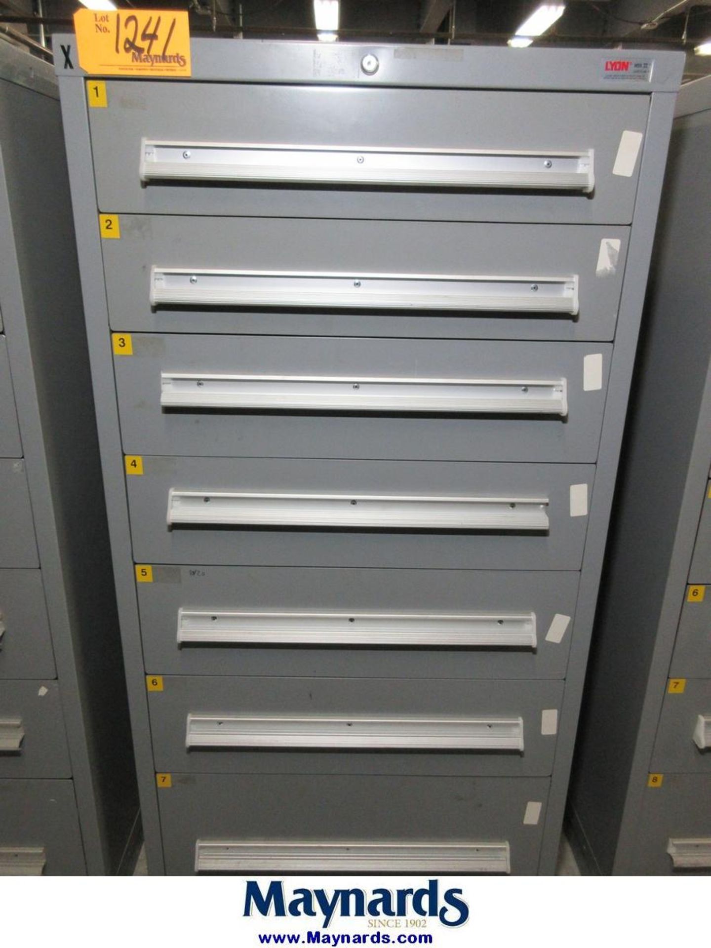 Lyon MSS II Safetylink 7-Drawer Heavy Duty Storage Cabinet - Image 2 of 5