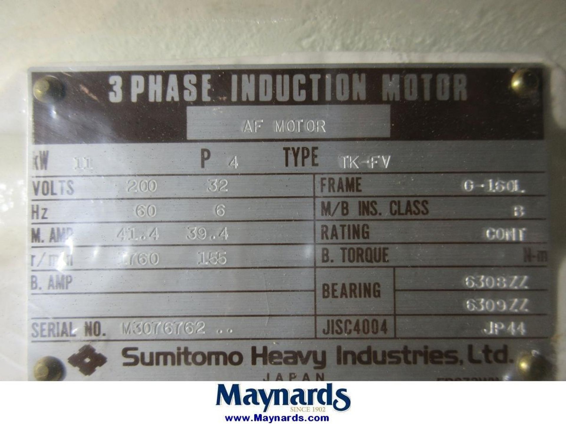 (5) 3-PH AC Electric Motors - Image 4 of 12