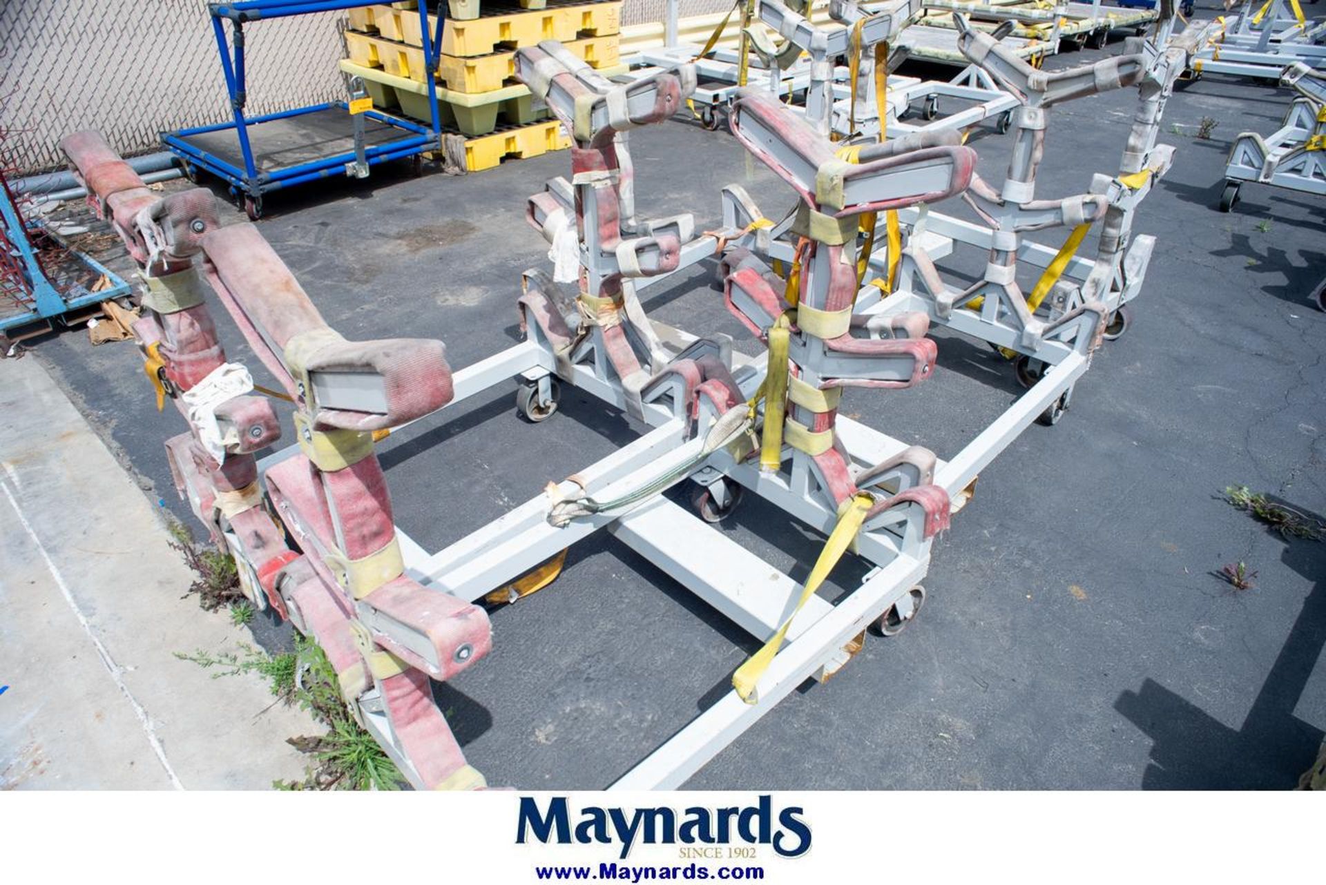 (5) 1500 Lb. Cap. Cylindrical Stock Parts Moving Carts - Image 4 of 8