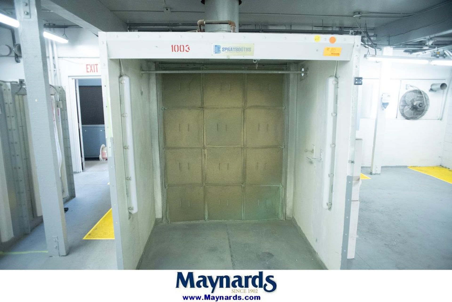 Bleeker Spray Booth (6'-4" W x 10'-4" L x 7'-2" H)