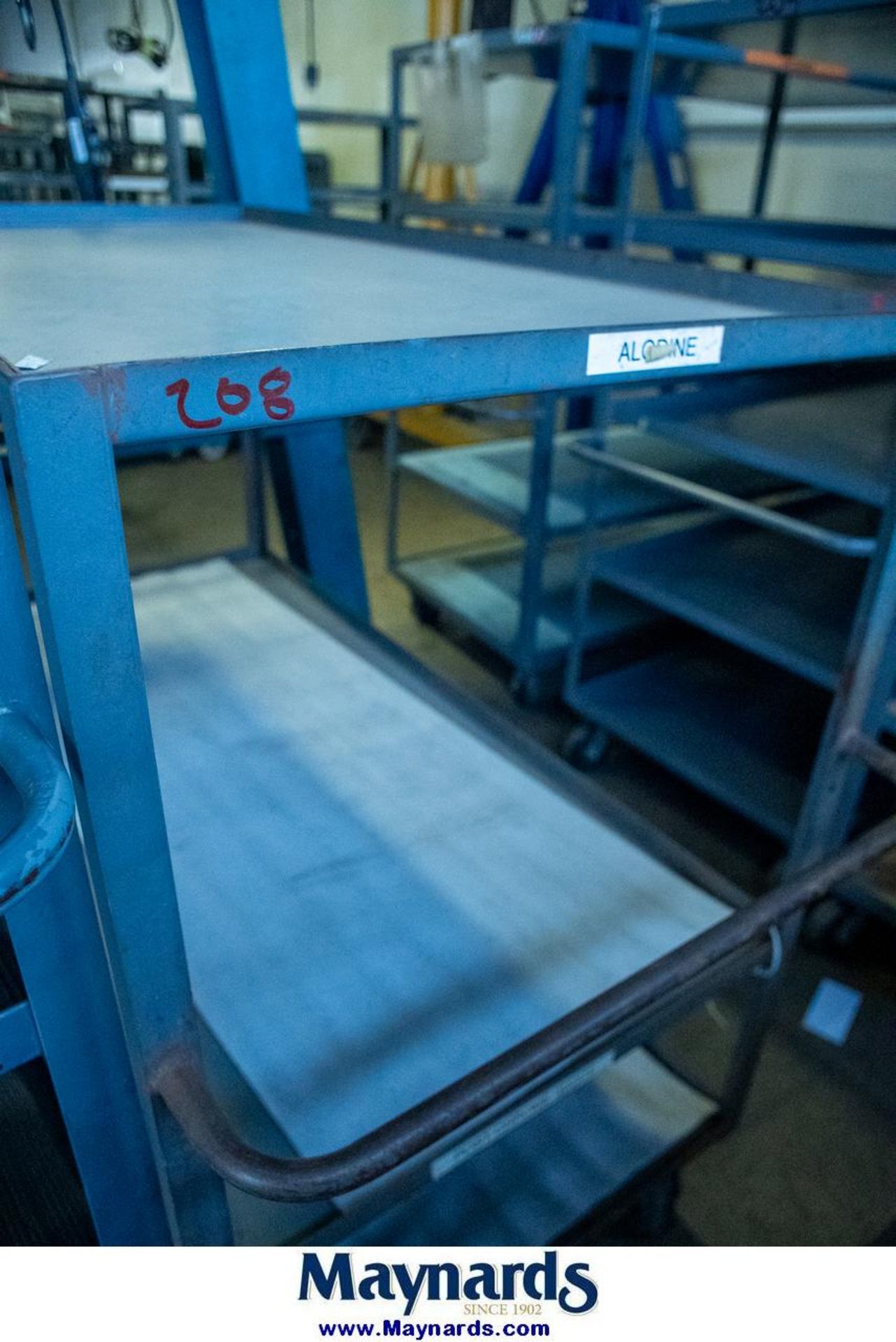 (5) Metal Shop Carts (Different Sizes) - Image 6 of 6