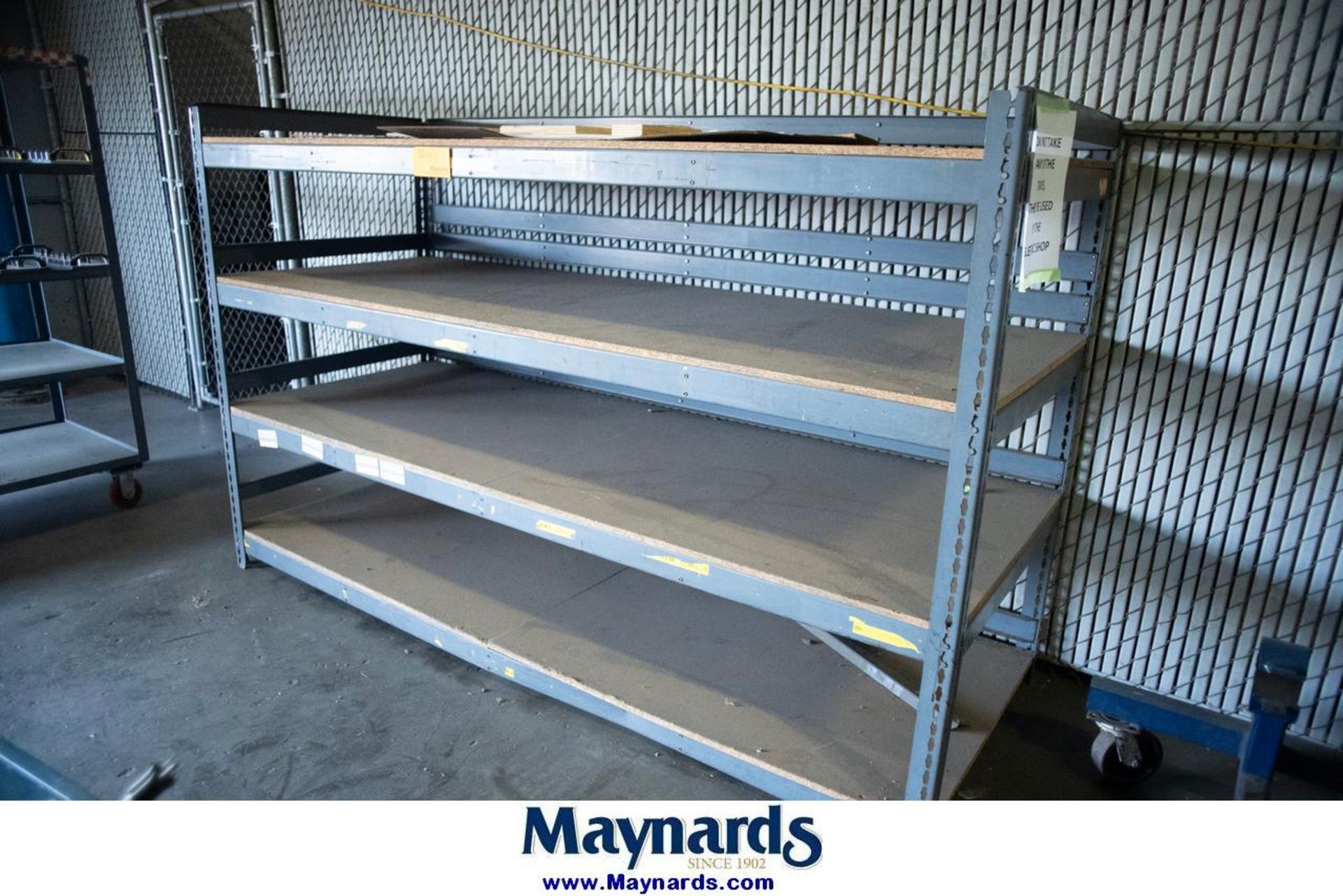 4-Tier Metal Shelf (8' W x 36" D x 5' High) - Image 3 of 3