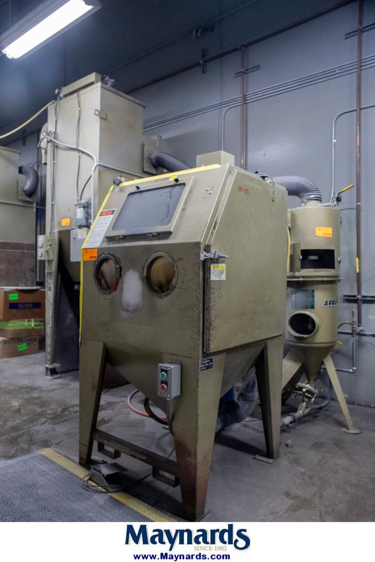 2009 Clemco PCS 3636 A Blast Cabinet w/ Blast/Reclaim System & Dust Collector - Image 9 of 13