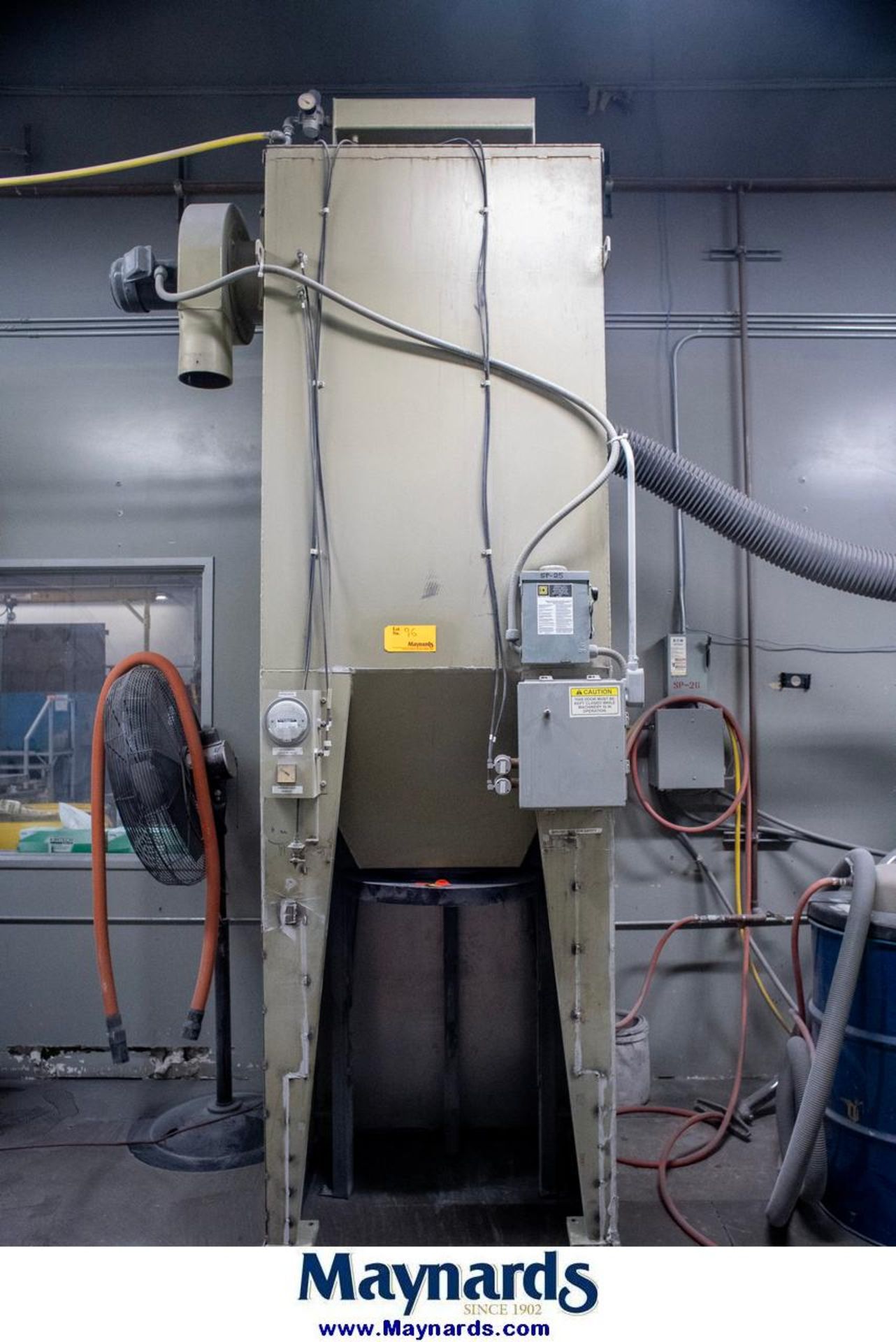 2009 Clemco PCS 3636 A Blast Cabinet w/ Blast/Reclaim System & Dust Collector - Image 10 of 13