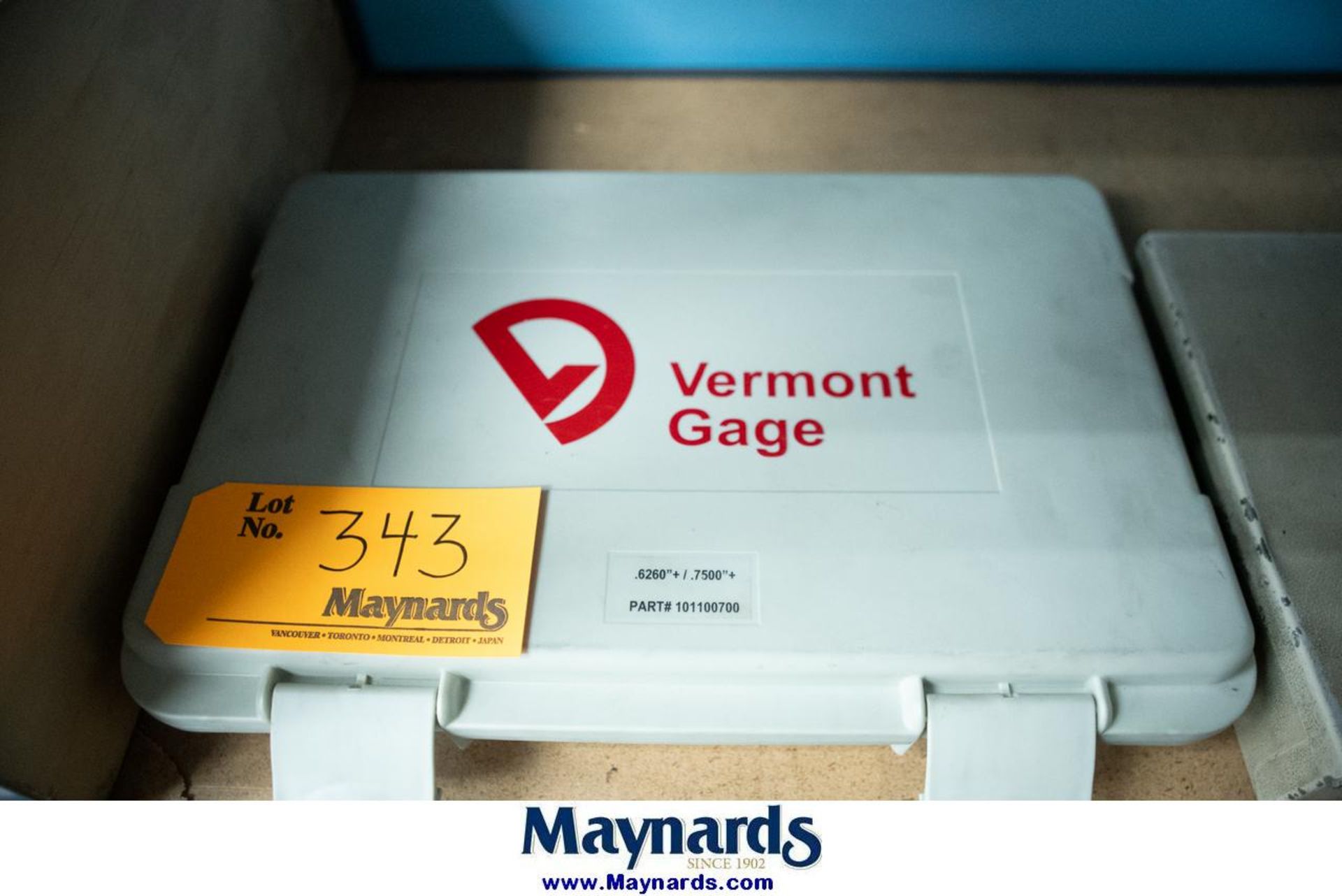 Vermont Gage .6260"+ / .7500"+ Pin Gage Set - Image 3 of 3