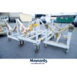 (3) 2400 Lb. Cap. Parts Moving Carts