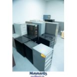 Lot of Various File Cabinets