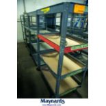 (4) Metal 3-Tier Shop Carts (34" x 22" x 5')