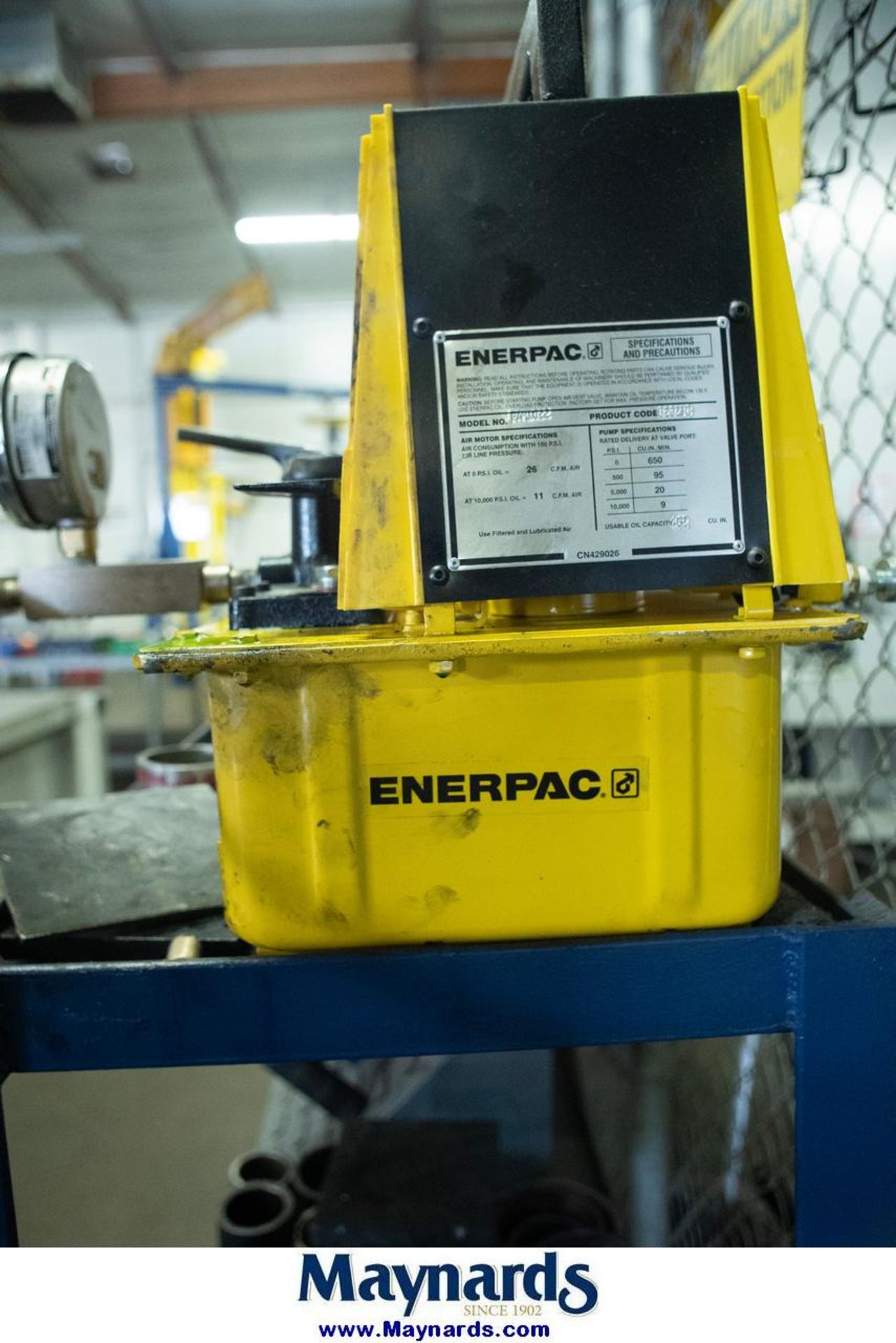 Enerpac 50-Ton H-Frame Shop Press - Image 10 of 10