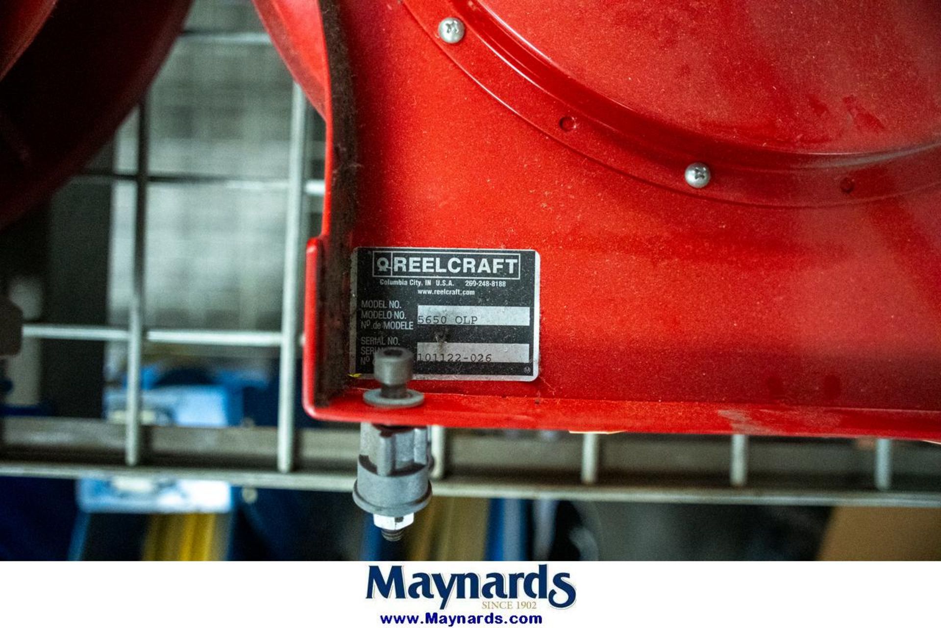 Reelcraft Hose Reels [Loc: Building 7 ]