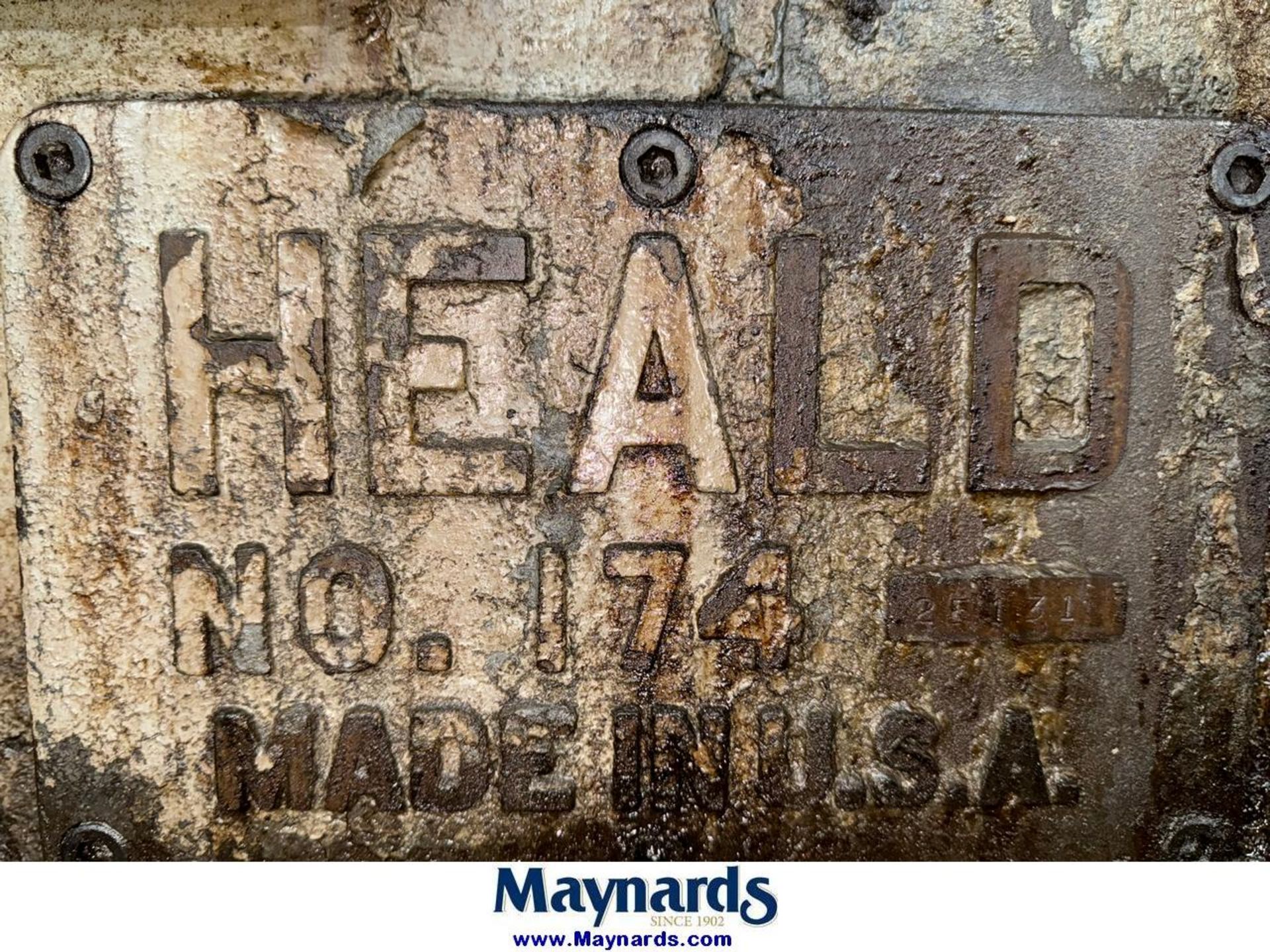 Heald No. 174 Gap Bed Internal Grinder - Image 6 of 20