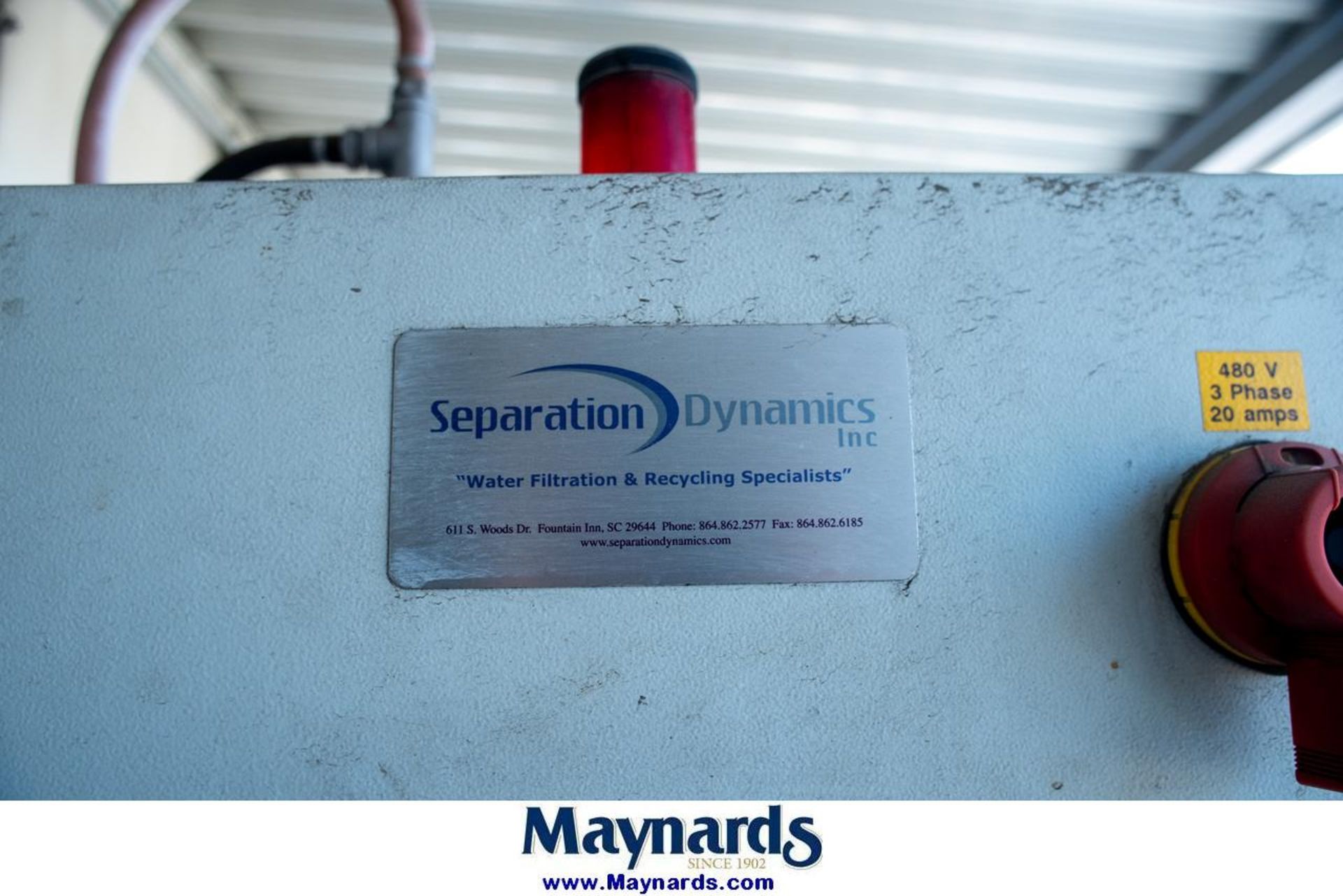 Separation Dynamics Inudstrial Water Filtration System - Image 6 of 17