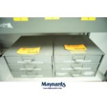 Lot of (2) 11-5/8" W x 7-3/4" H x 12" Deep 3-Drawer Cabinets w/ Contents