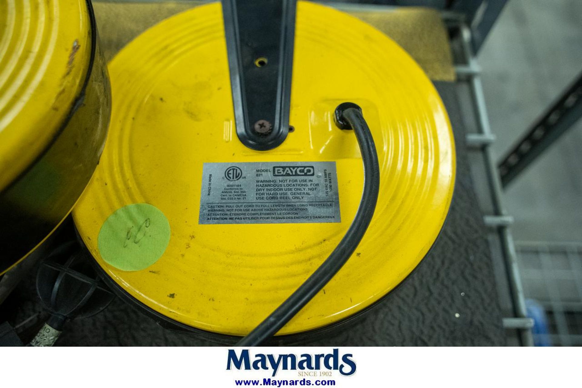 Bayco Model 864 LED Work Lights on Retractable Reel - Image 4 of 4