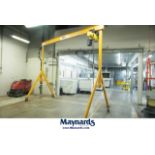 Spanco 1-Ton A-Frame Mobile Gantry Crane