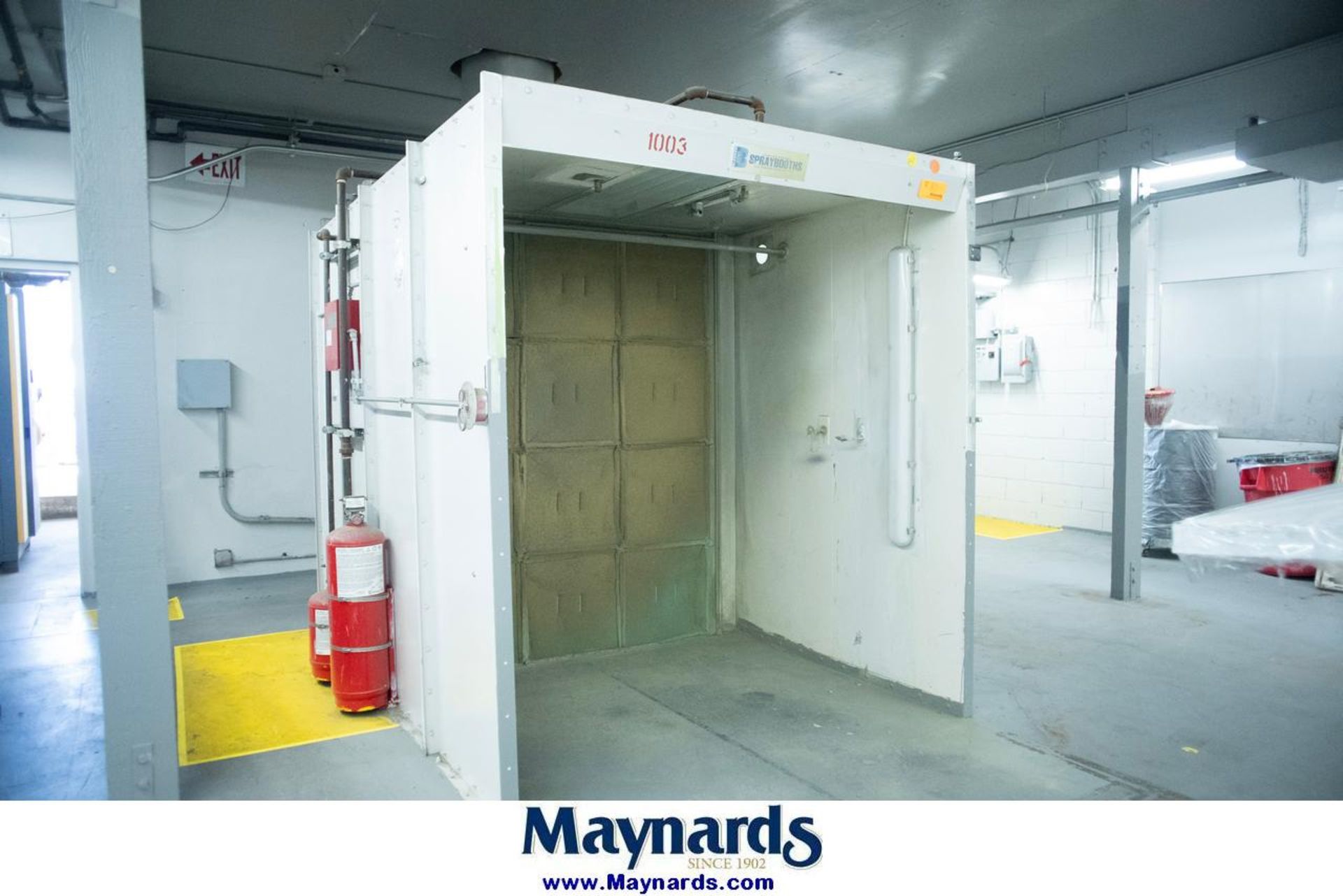 Bleeker Spray Booth (6'-4" W x 10'-4" L x 7'-2" H) - Image 2 of 20