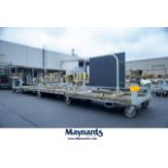 (2) 1500 Lb. Cap. Flatbed Parts Moving Carts