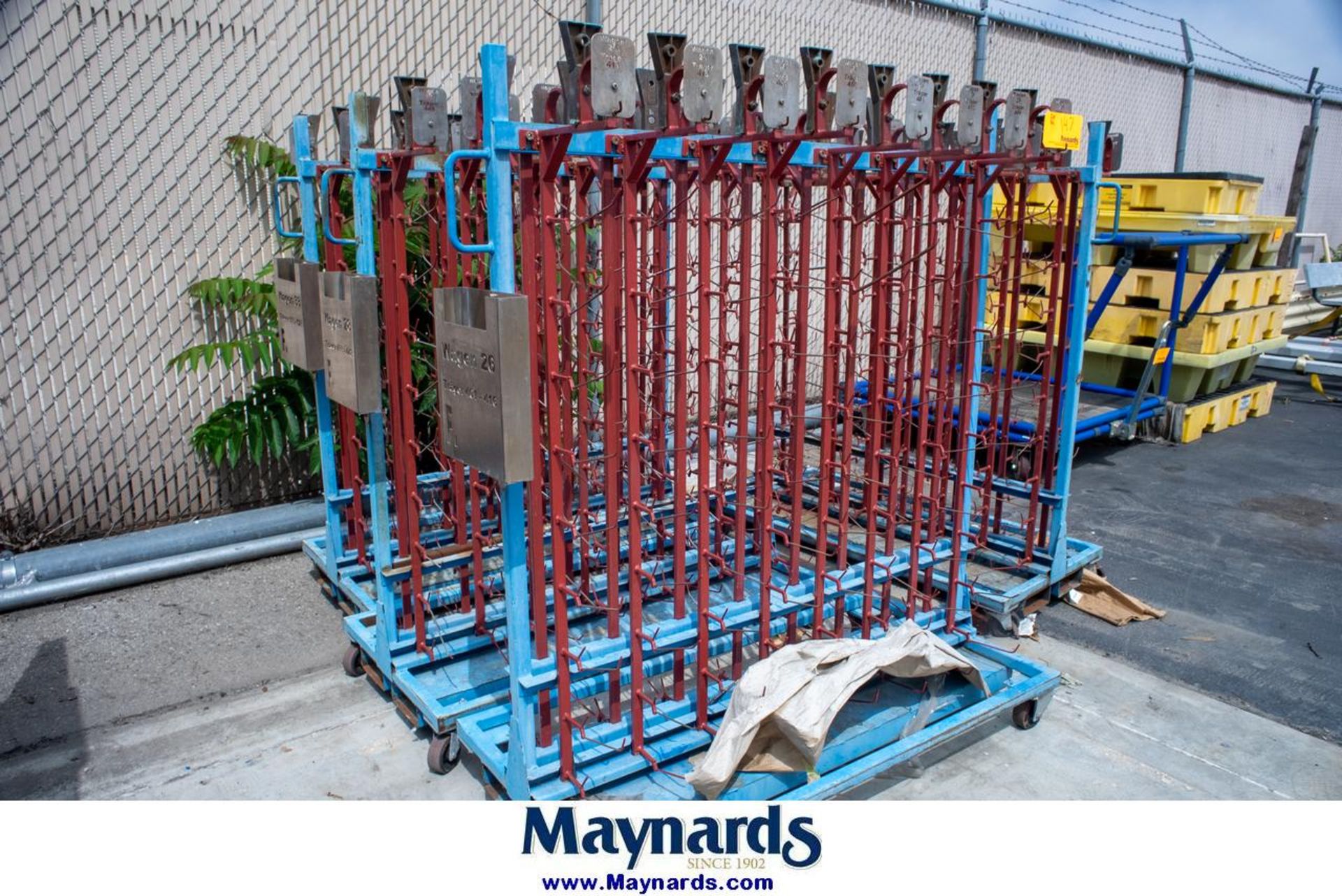 Lot of (4) Plating Racks (21