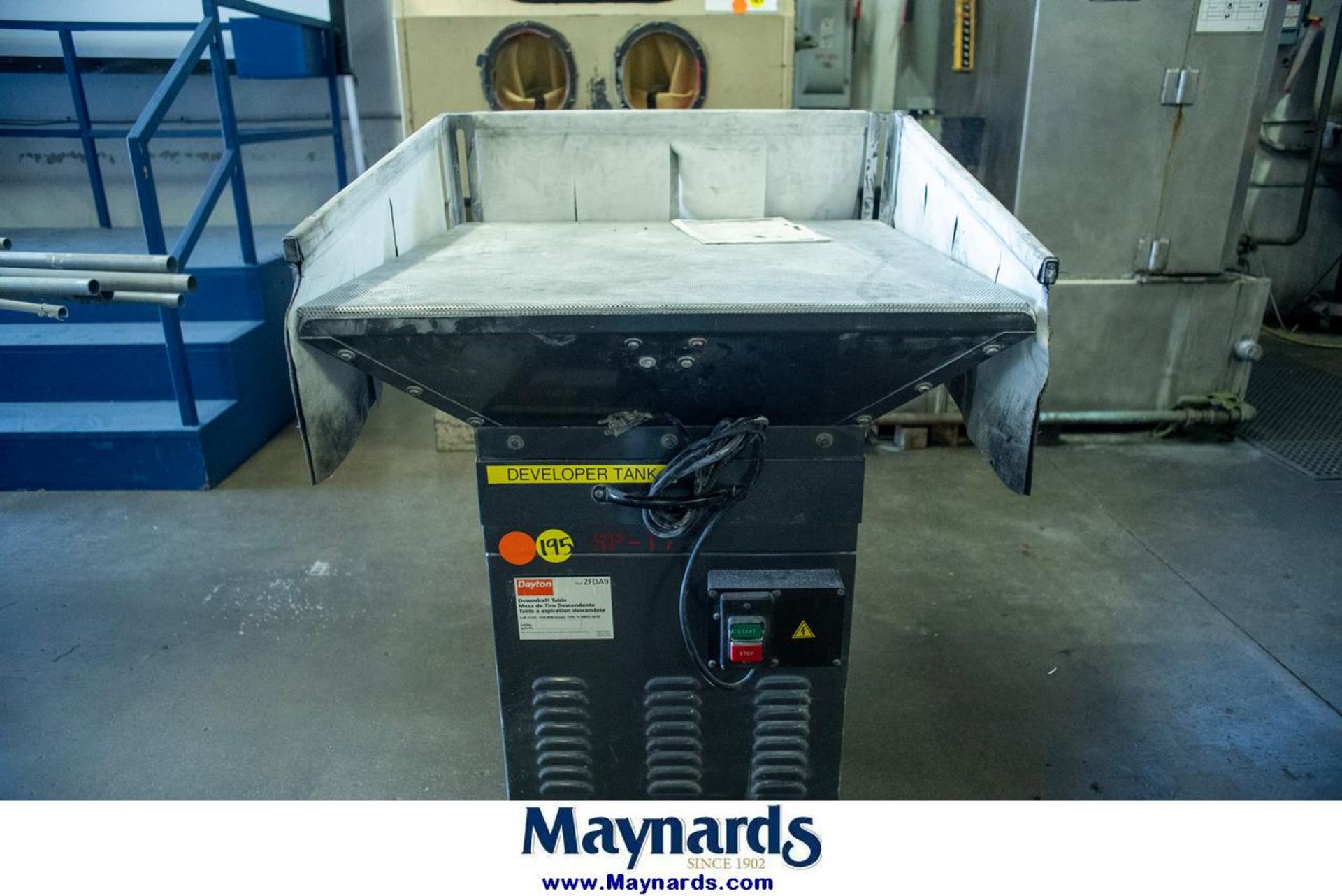Dayton 2FDA9 Downdraft Table ; 1 HP (Item 195) [Loc: Building 3 ]