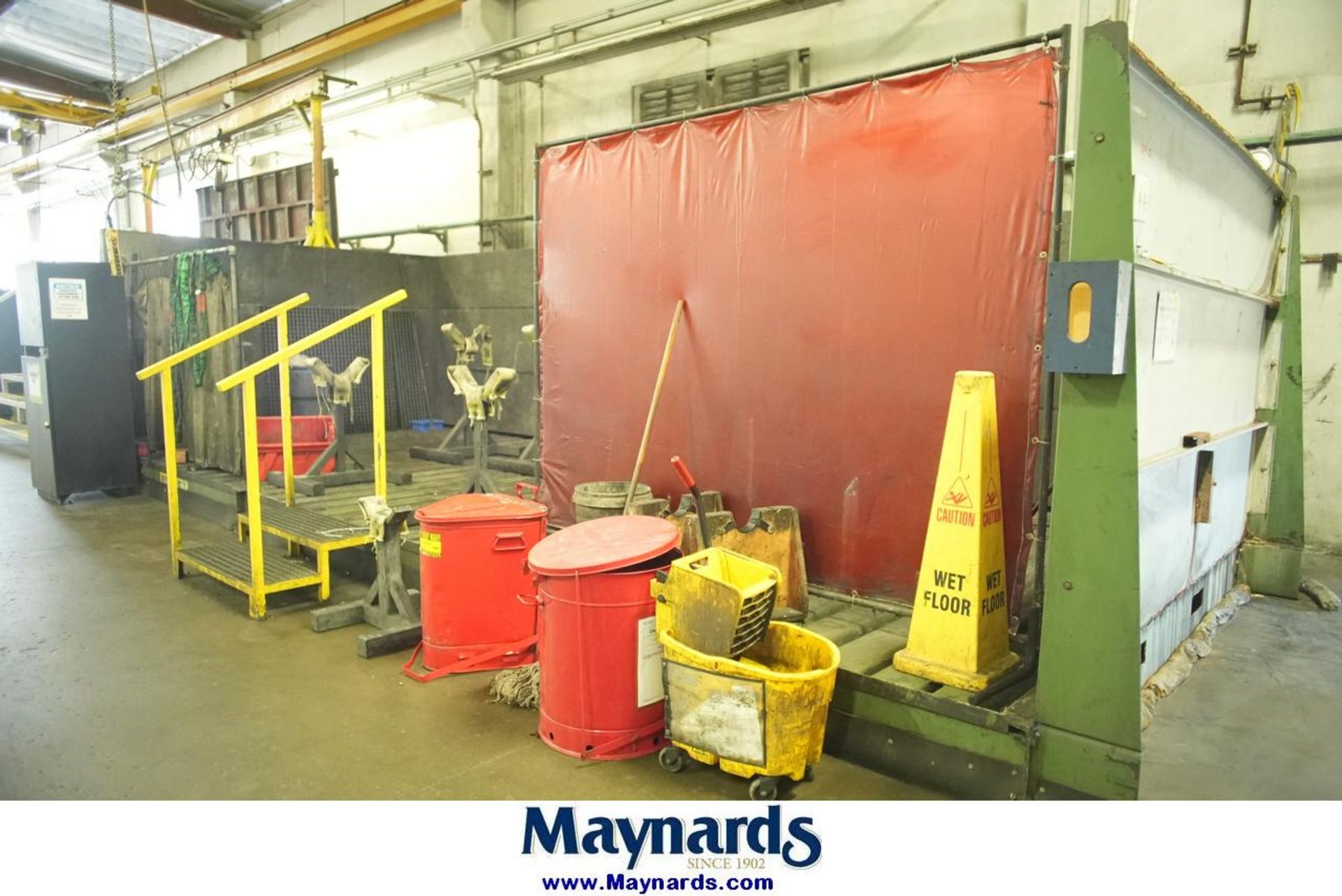 Hydro Engineering Hydropad Cleaning Booth (24' x 10' x 69" High Wall) - Image 3 of 6