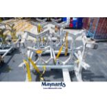 (5) 1500 Lb. Cap. Cylindrical Stock Parts Moving Carts