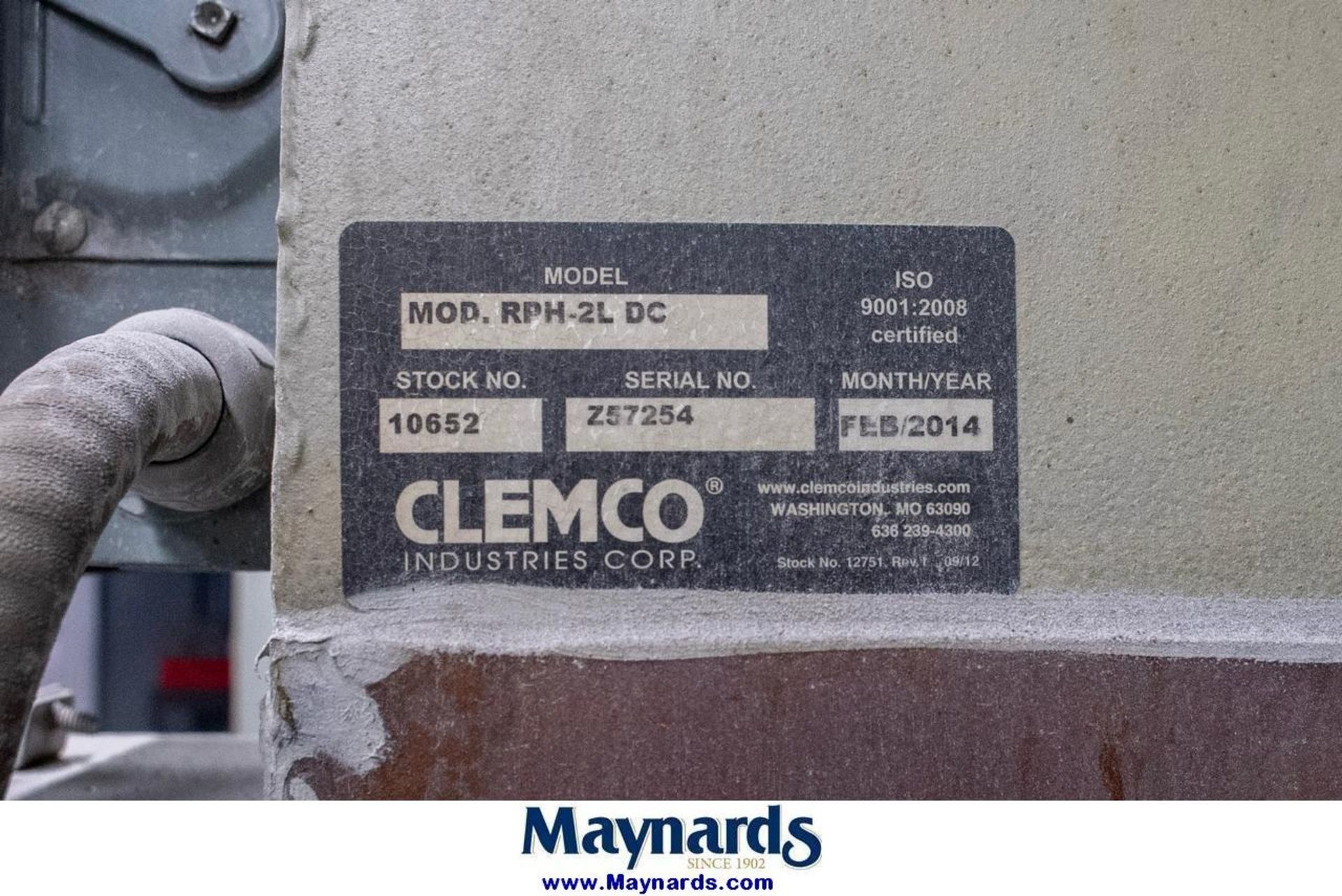 2009 Clemco PCS 3636 A Blast Cabinet w/ Blast/Reclaim System & Dust Collector - Image 13 of 13