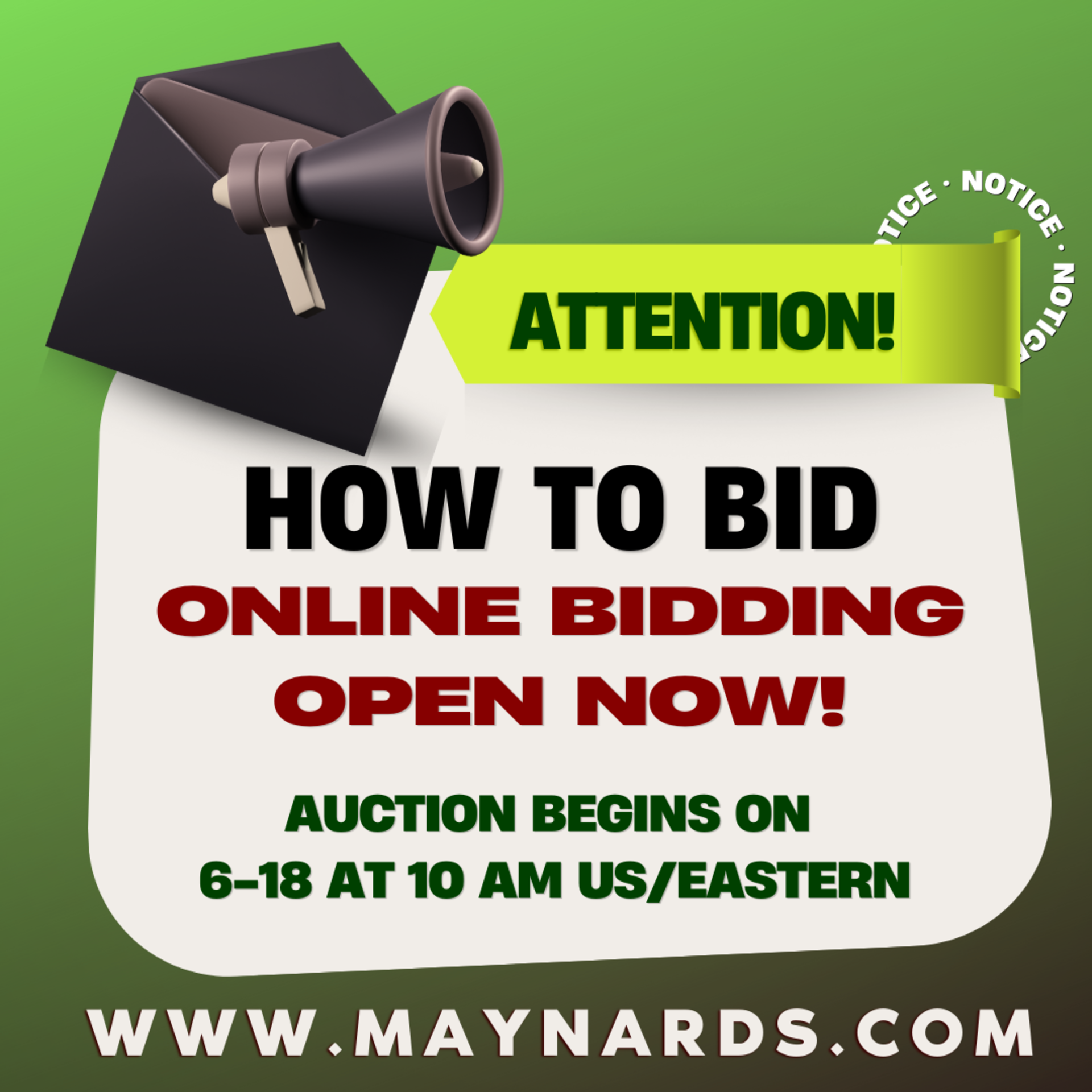 HOW TO BID