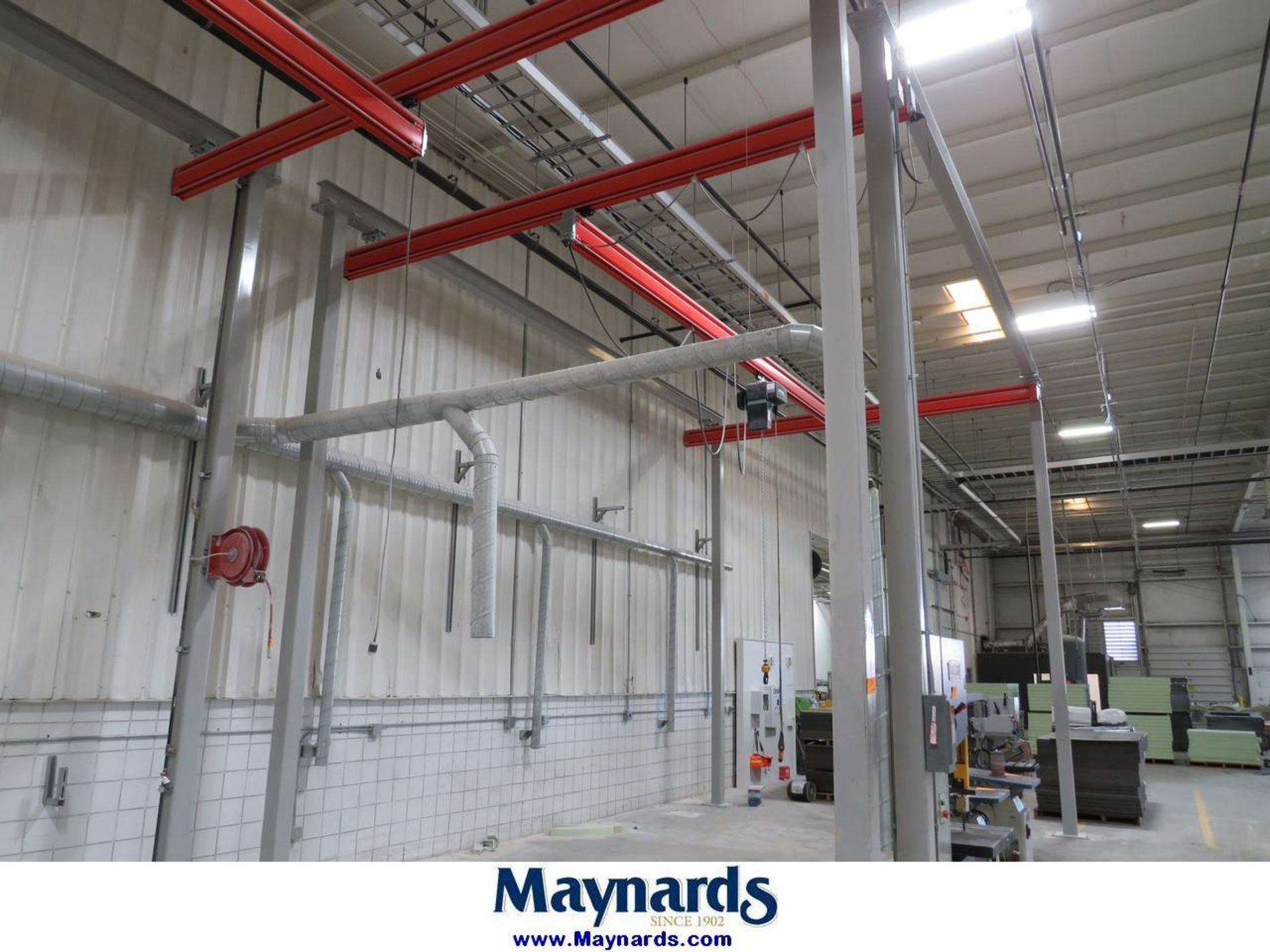 Yr 2022 - Approx. 15' W x 25' L x 18' H Crane Cell; Demag 1-Ton Electric Hoist - Image 2 of 9