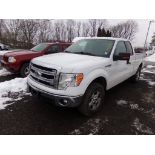 2013 Ford F150, 4x4, XLT, White, 192,594 Miles, VIN#: 1FTFX1EF8DFC63056, SMALL RUST BUBBLES ON L/S