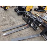 New, AGT, Hydraulic, Adjustable, Pallet Forks For SSL