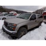 2007 GMC Canyon SL 4X4, Reg Cab, Grey, 115,094 Miles, VIN#1GTDT149778107601 - OPEN TO ALL BUYERS,