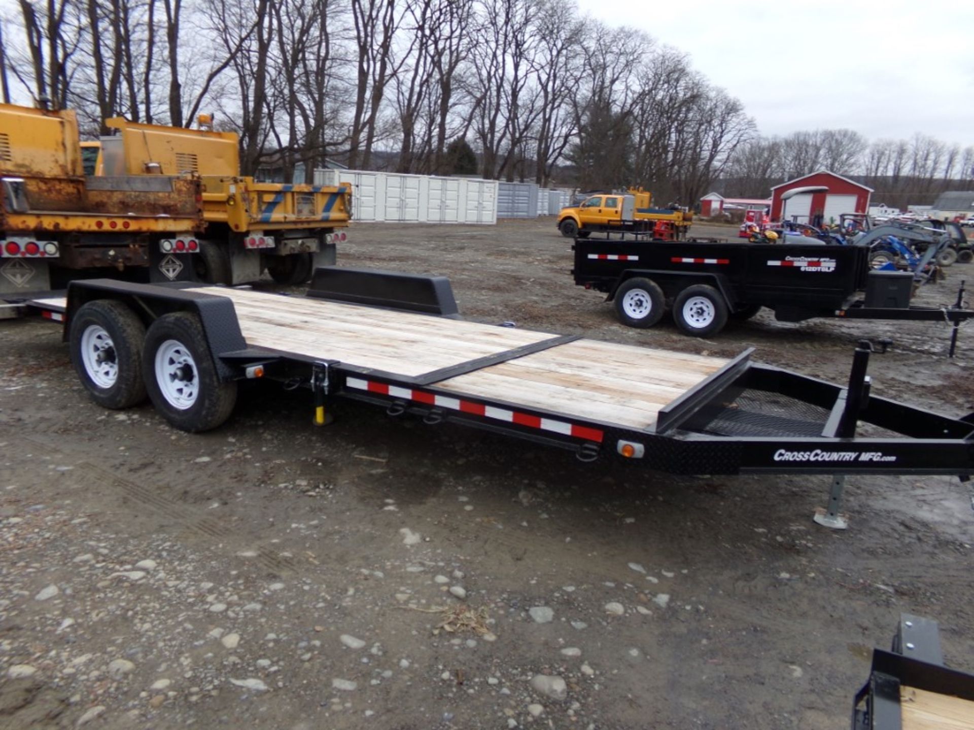 New, 2024 Cross Country 7 HD20TD Equipment Trailer, Tandem Axle, 16' Tilt Deck, 4' Stationary - Image 2 of 5