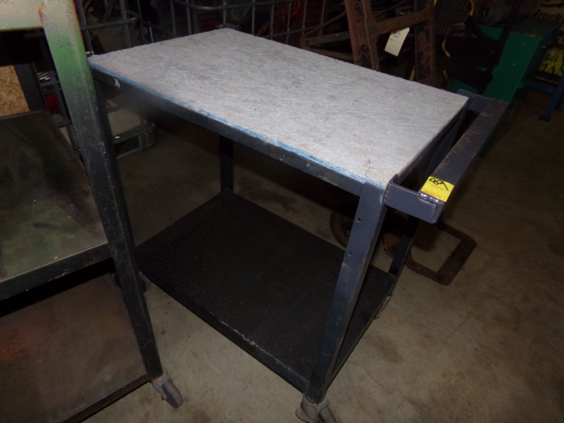 2-Tier, Steel, Warehouse Cart,30'' x 20''