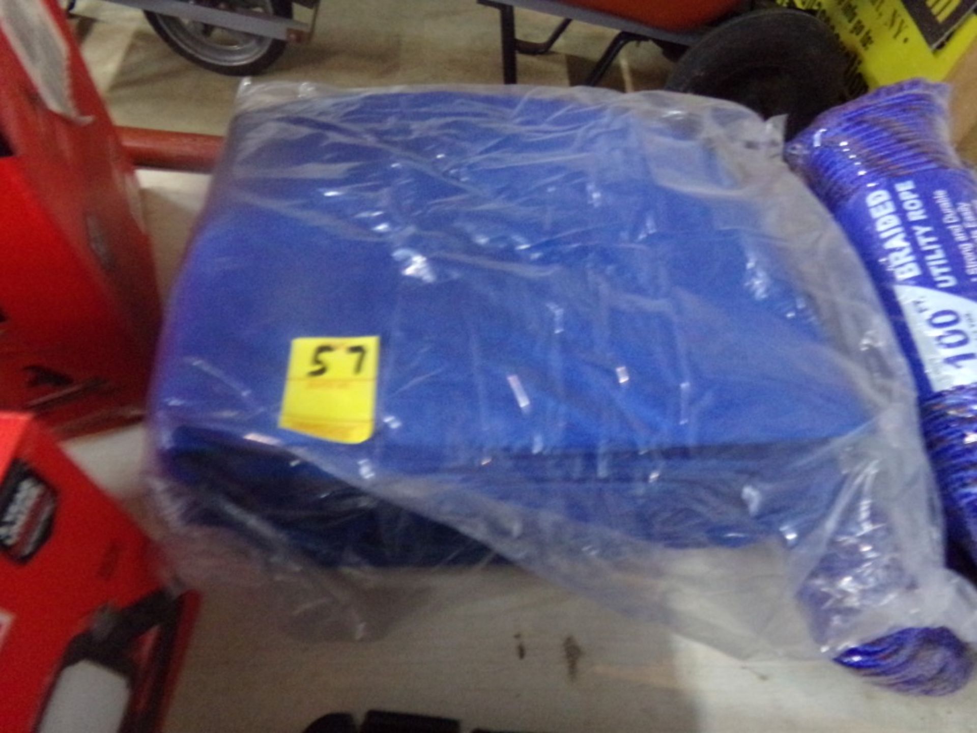 New, Blue, Tarp, No Markings, Very Large, No Dimensions