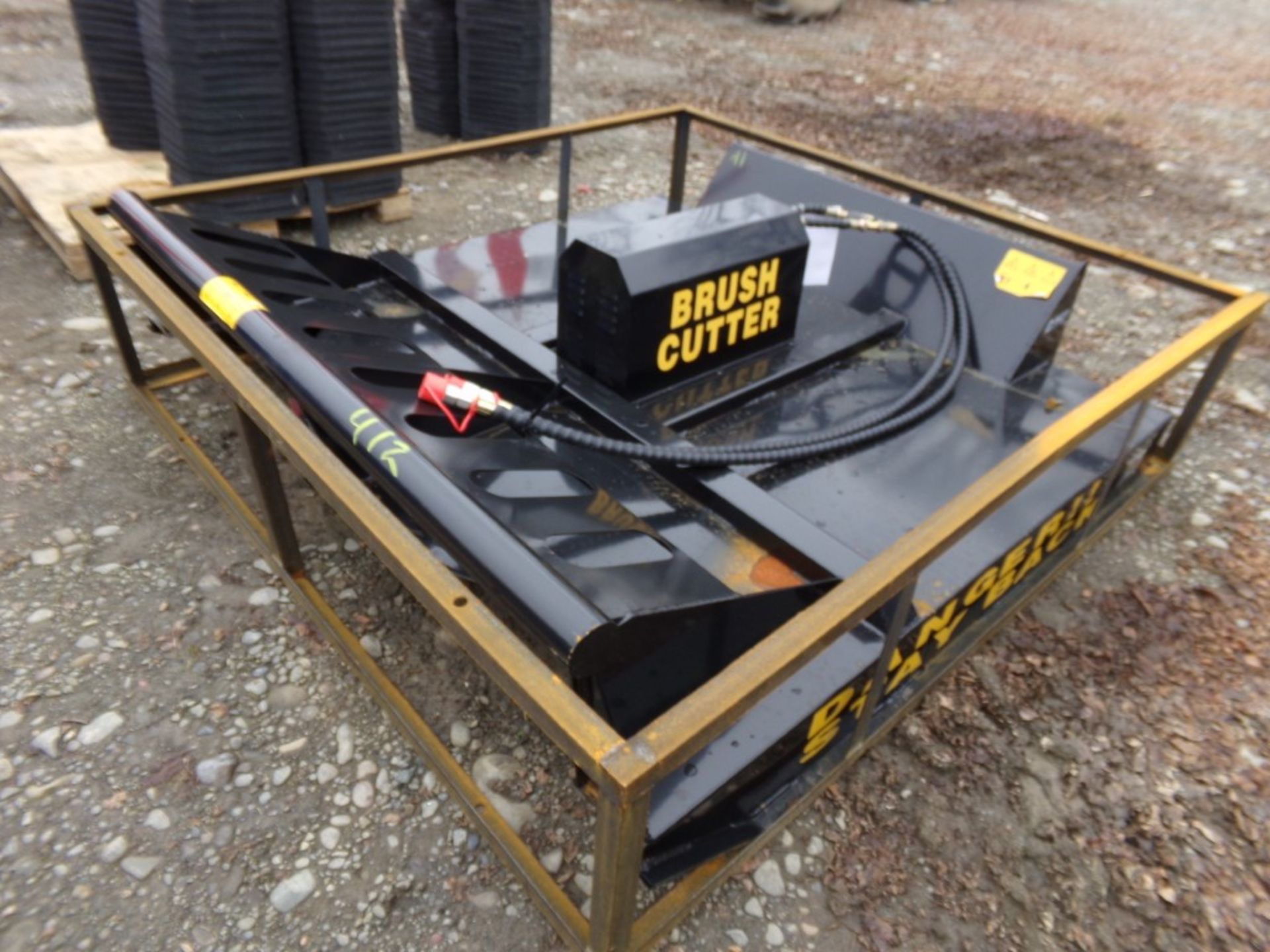 New, 72'' Skid Steer Brush Cutter, Check Gear Box Oil Before Use